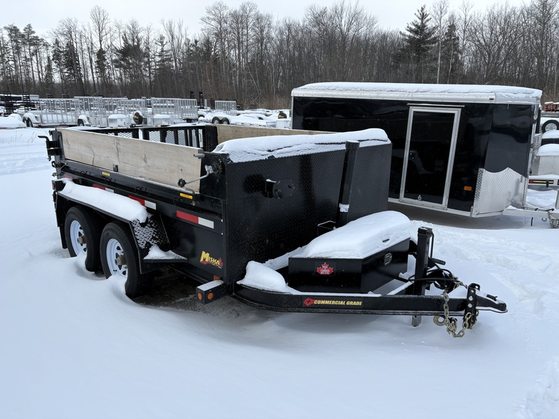 2024 Miska 5 Ton Contractor Dump Trailer